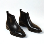 Bottines Chelsea homme en cuir noir élégantes et modernes Dolcino