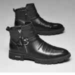 Bottines noires élégantes pour tenue formelle