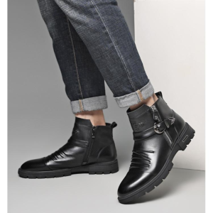 Bottines homme design moderne et robuste