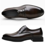 Détail semelle antidérapante mocassin cuir marron homme Dolcino