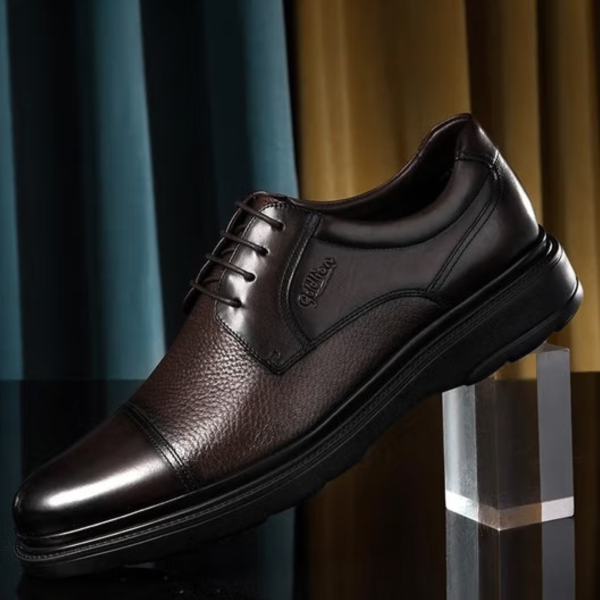 derby-homme-cuir-confort-marron-gauche