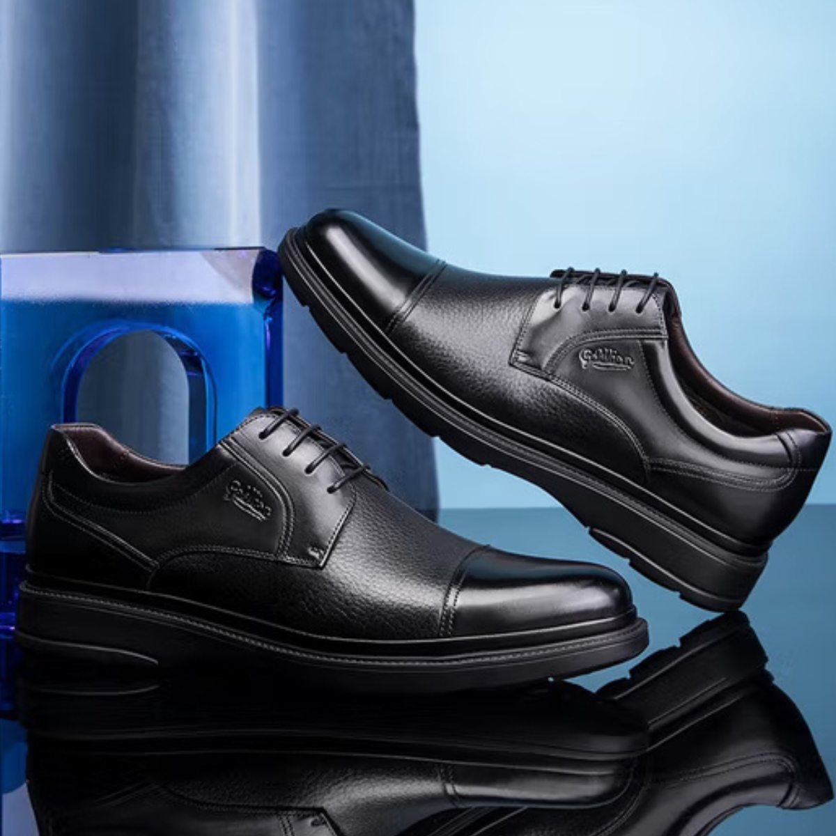 derby-homme-cuir-confort-noir-class Chaussures derby homme cuir