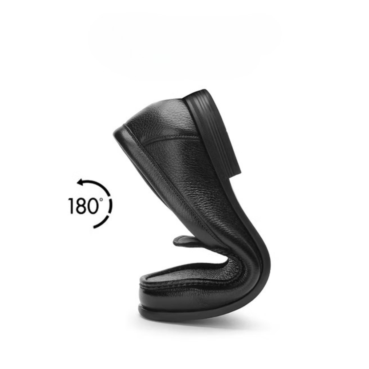 mocassin-homme-cuir-noir-flexible semelle caoutchouc souple pour mocassin