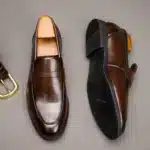 Mocassins classiques en cuir marron Dolcino