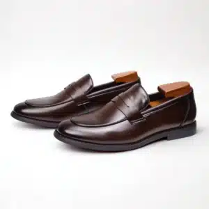 Mocassins homme cuir véritable marron Dolcino