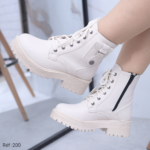 Chaussures femme bottines beige modernes Dolcino